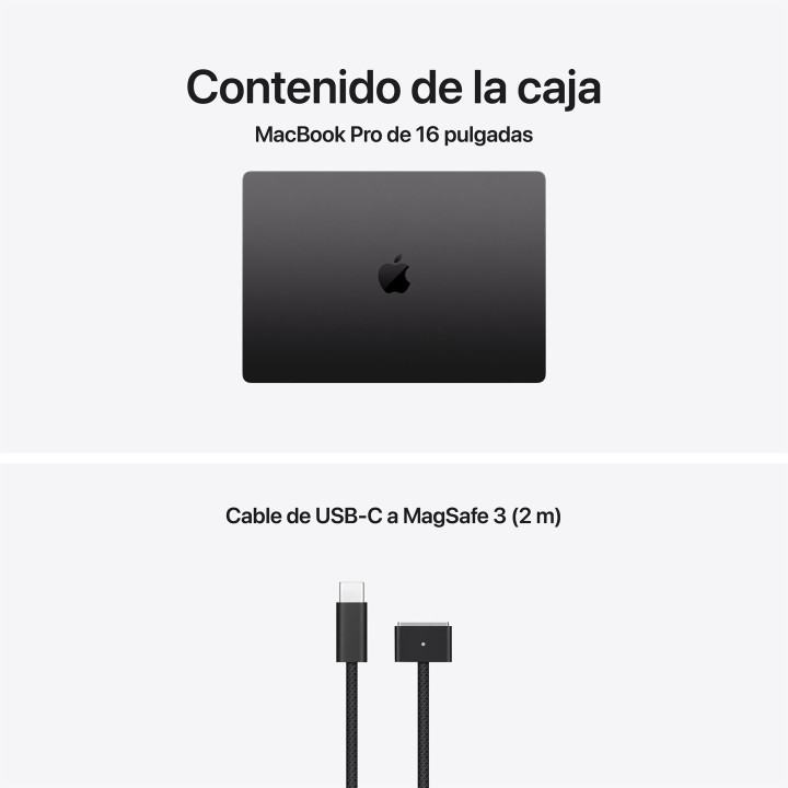 MacBook Pro 16 M5 Pro 24GB 1TB Negro espacial Apple al por mayor en España 📦 