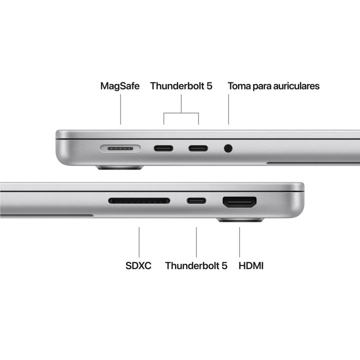 MacBook Pro 14 M5 Pro 24GB 2TB Plata Apple al por mayor en España 📦 