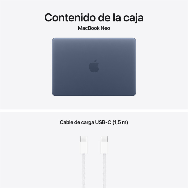 MacBook Neo A18 Pro 8GB 512GB Touch ID Indigo Apple al por mayor en España 📦 