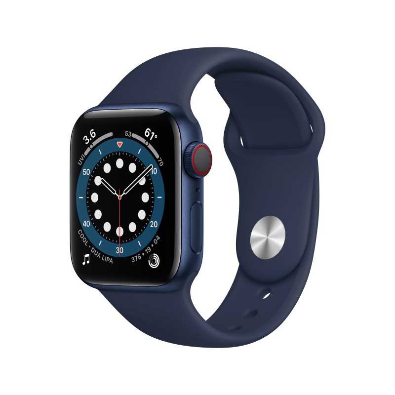 Watch 6 GPS Celular 40 Aluminio Azul - Apple Watch 6 - Apple